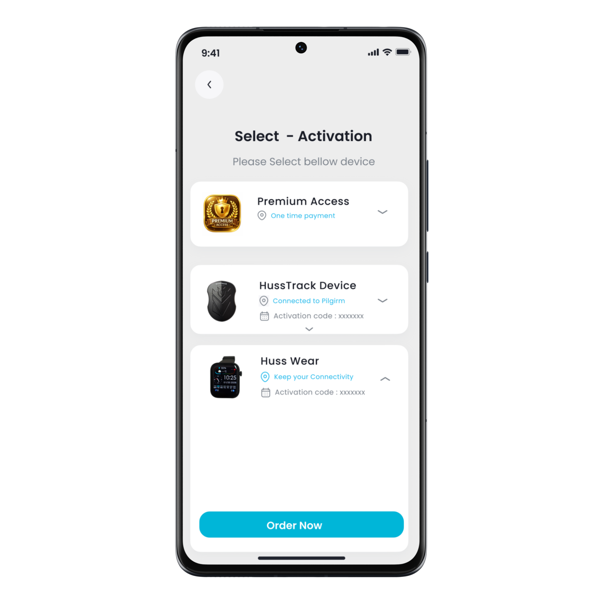 Aplikasi HUSS Scan QR