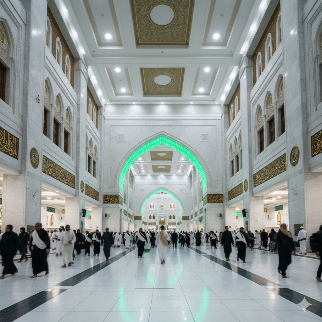 Sa'i antara Safa dan Marwa